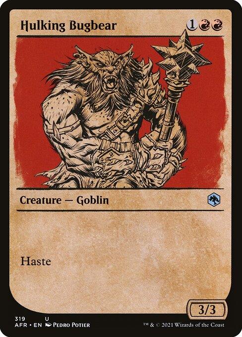 [Foil] AFR 319 Hulking Bugbear (Showcase) U