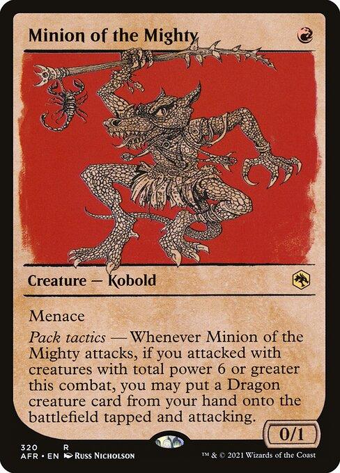 [Foil] AFR 320 Minion of the Mighty (Showcase) R