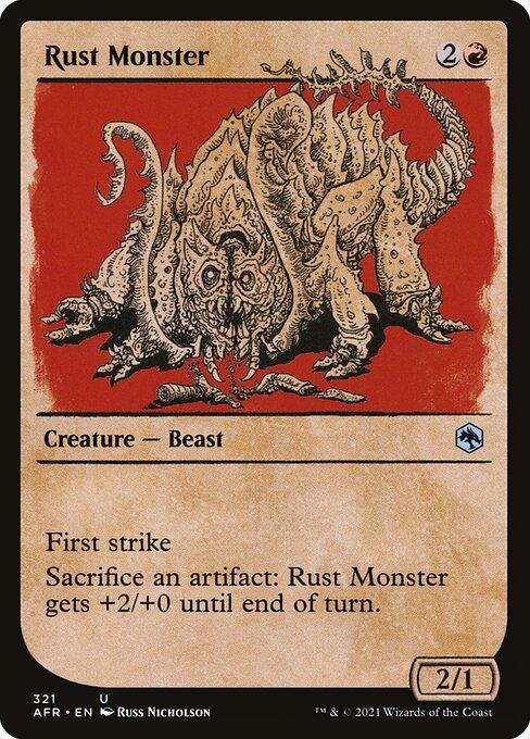 [Foil] AFR 321 Rust Monster (Showcase) U