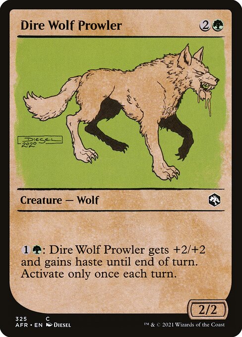 AFR 325 Dire Wolf Prowler (Showcase) C