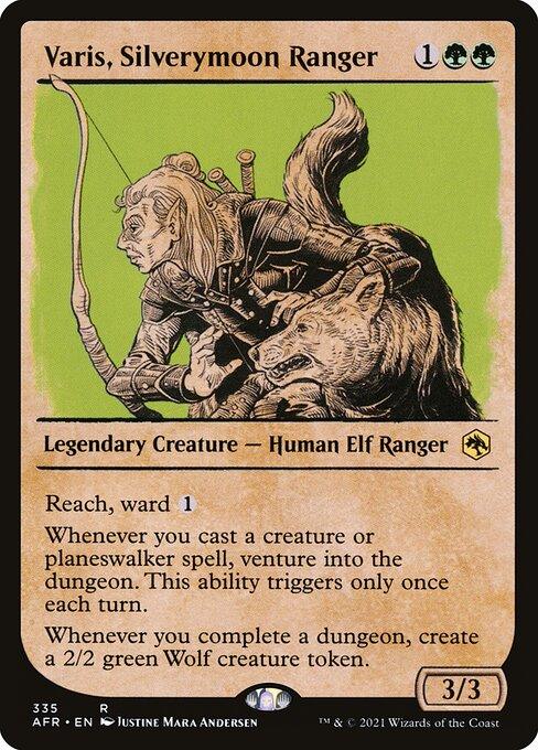 [Foil] AFR 335 Varis, Silverymoon Ranger (Showcase) R