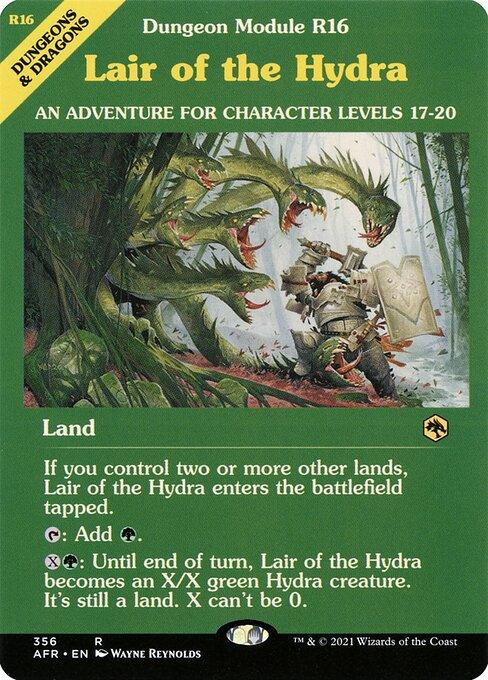 [Foil] AFR 356 Lair of the Hydra (Showcase) R