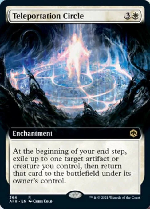 [Foil] AFR 364 Teleportation Circle (Extended Art) R