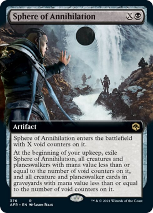 AFR 376 Sphere of Annihilation (Extended Art) R