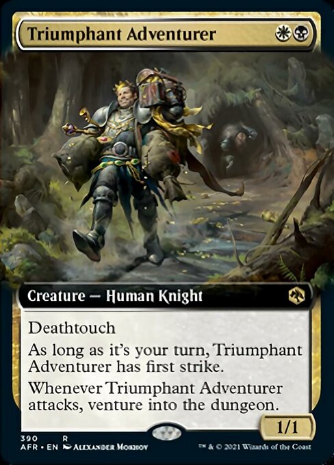 AFR 390 Triumphant Adventurer (Extended Art) R