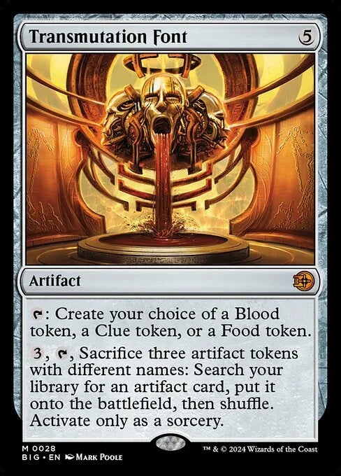 [Foil] BIG 028 Transmutation Font M