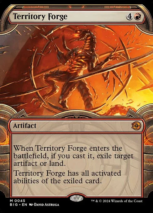 [Foil] BIG 045 Territory Forge (0045 - Showcase) M