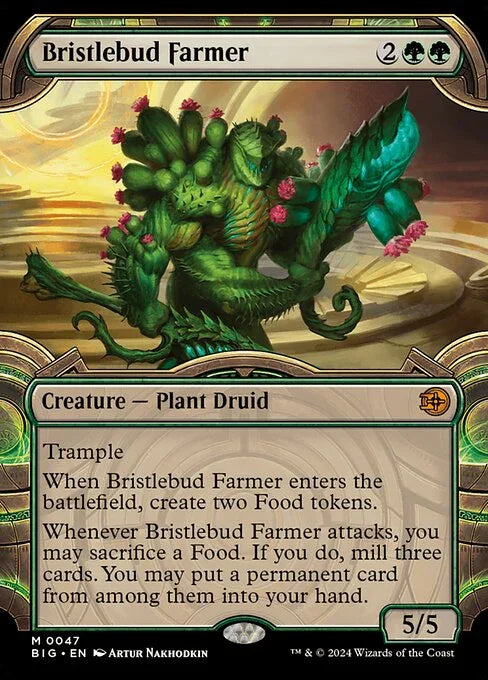 [Foil] BIG 047 Bristlebud Farmer (0047 - Showcase) M