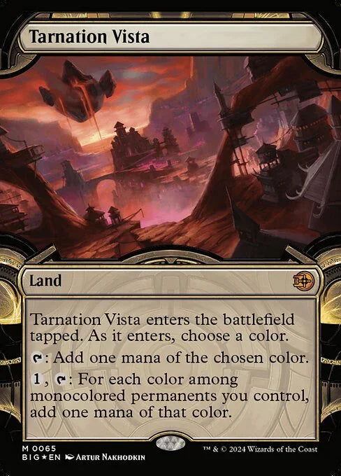 [Foil] BIG 065 Tarnation Vista (0065 - Raised Foil) M