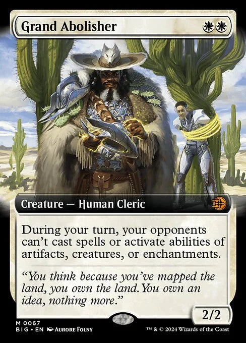 [Foil] BIG 067 Grand Abolisher (0067 - Extended Art) M