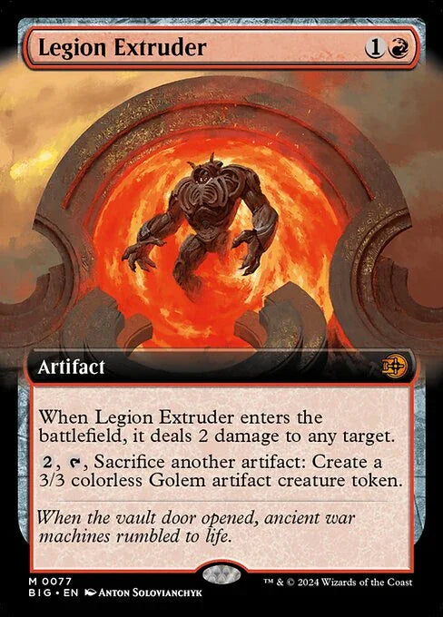 BIG 077 Legion Extruder (0077 - Extended Art) M