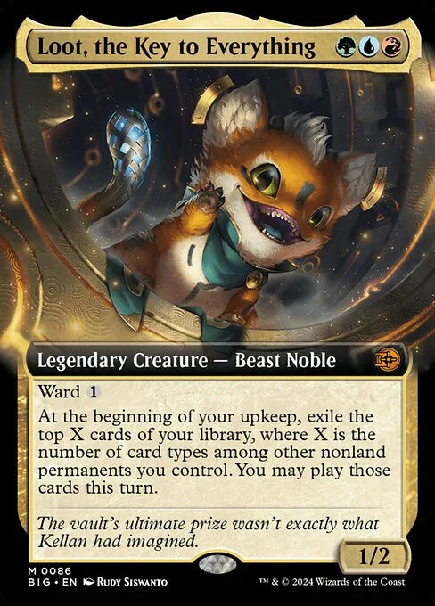 BIG 086 Loot, the Key to Everything (0086 - Extended Art) M