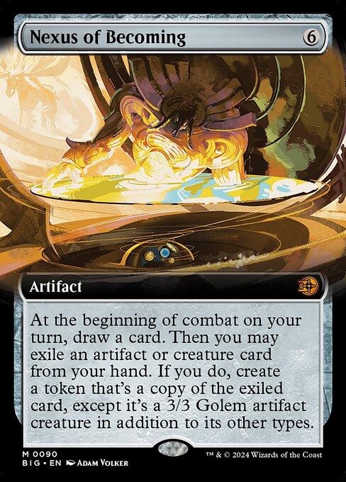 [Foil] BIG 090 Nexus of Becoming (0090 - Extended Art) M