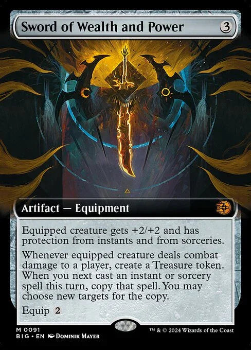 BIG 091 Sword of Wealth and Power (0091 - Extended Art) M