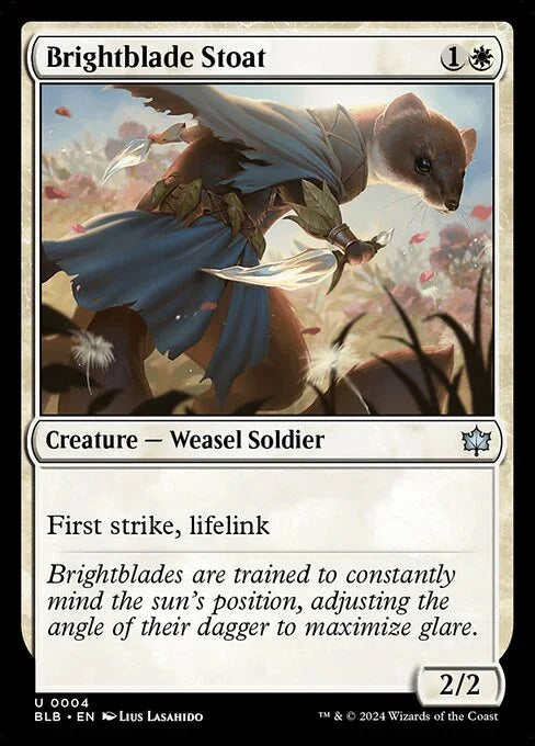 [Foil] BLB 004 Brightblade Stoat U