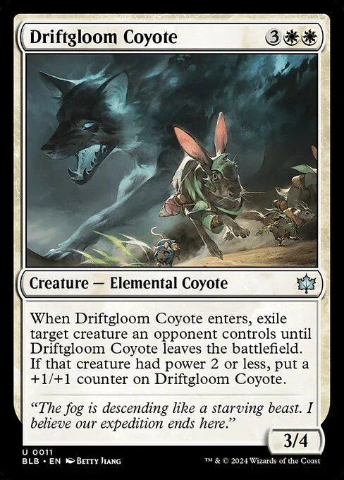 [Foil] BLB 011 Driftgloom Coyote U