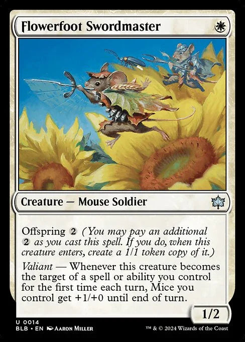 [Foil] BLB 014 Flowerfoot Swordmaster U