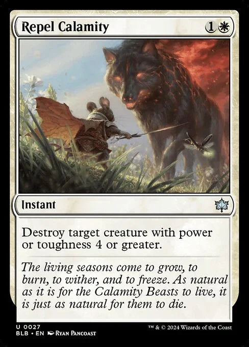 [Foil] BLB 027 Repel Calamity U