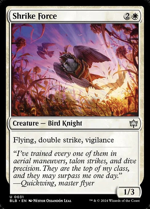 [Foil] BLB 031 Shrike Force U