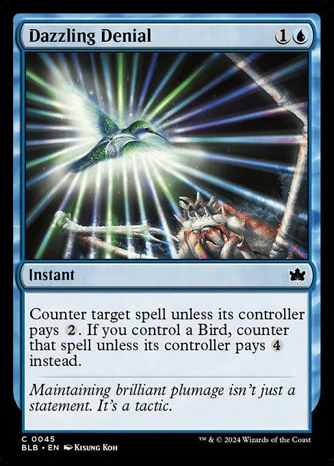 [Foil] BLB 045 Dazzling Denial C