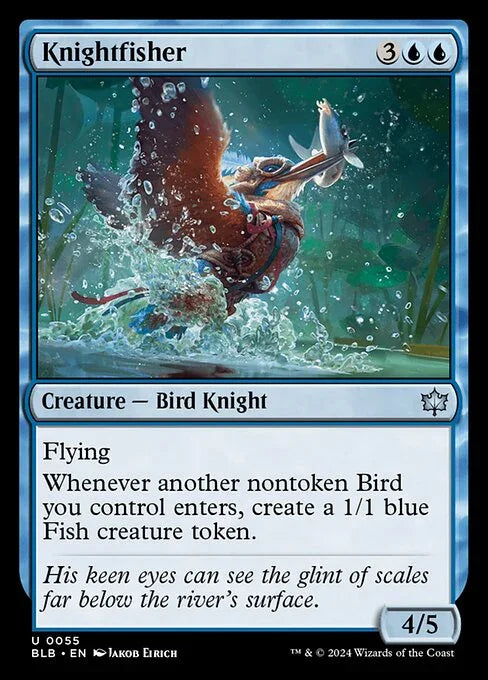 [Foil] BLB 055 Knightfisher U