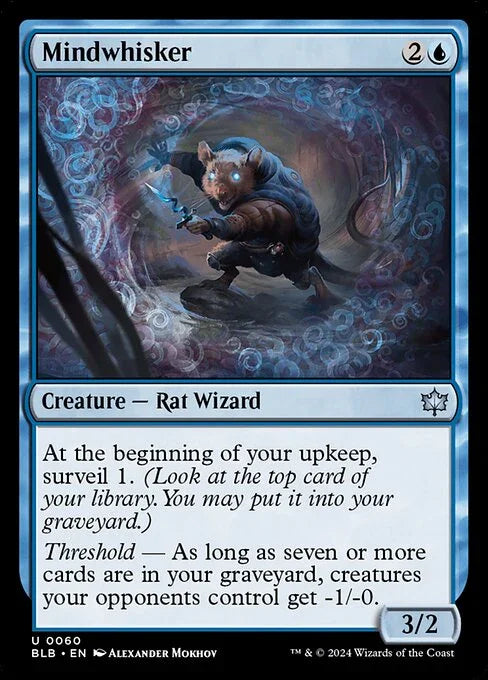 [Foil] BLB 060 Mindwhisker U