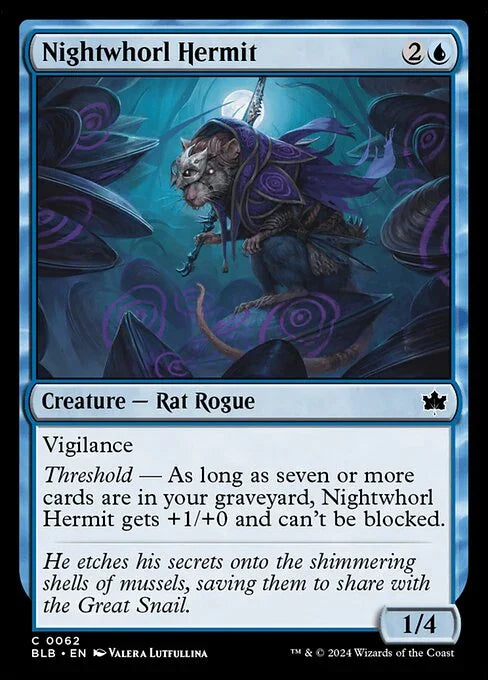 [Foil] BLB 062 Nightwhorl Hermit C