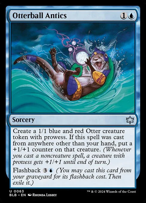 [Foil] BLB 063 Otterball Antics U