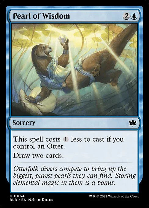 [Foil] BLB 064 Pearl of Wisdom C