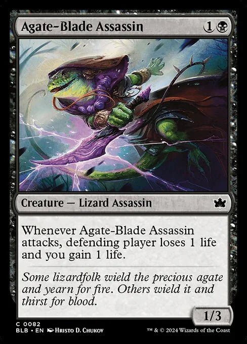 [Foil] BLB 082 Agate-Blade Assassin C
