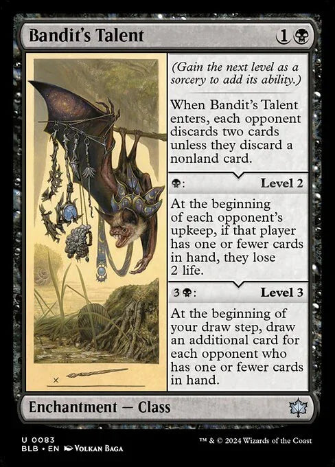 [Foil] BLB 083 Bandit's Talent U