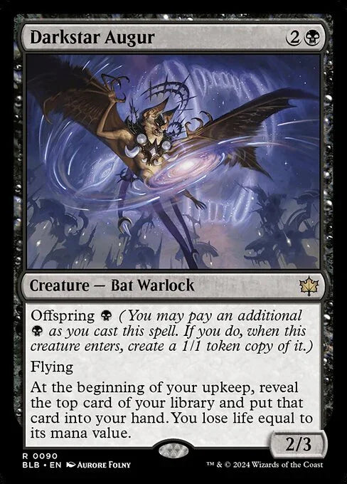 [Foil] BLB 090 Darkstar Augur R