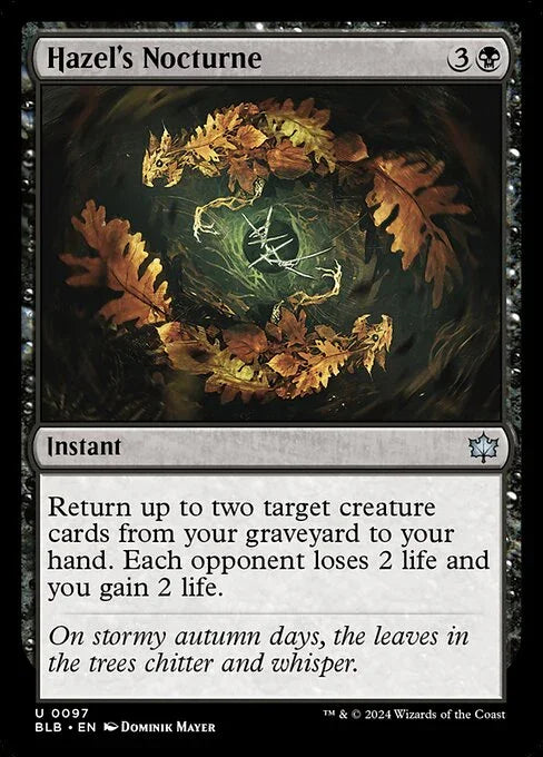 [Foil] BLB 097 Hazel's Nocturne U