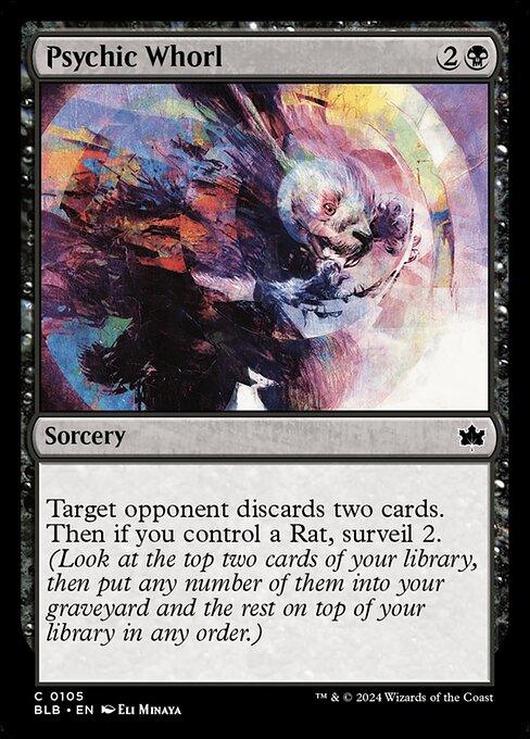 [Foil] BLB 105 Psychic Whorl C