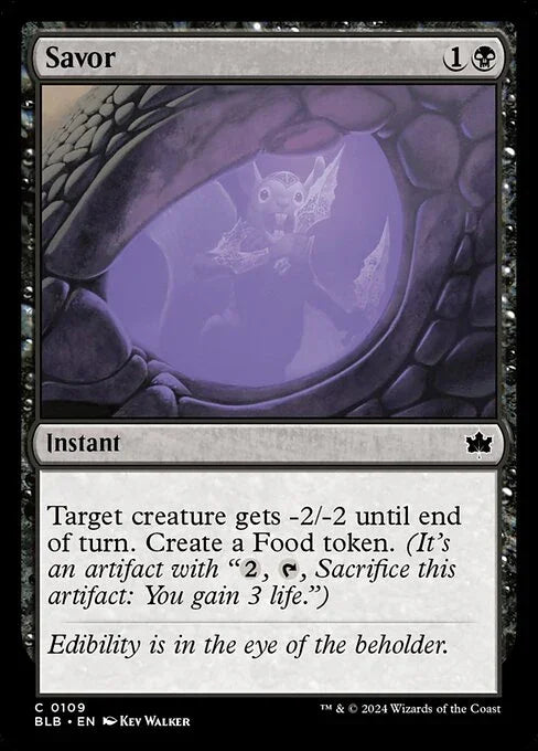 [Foil] BLB 109 Savor C