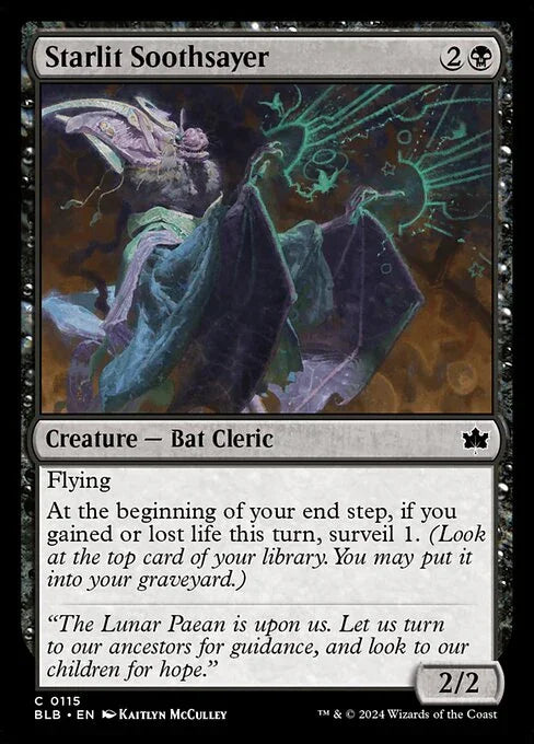 [Foil] BLB 115 Starlit Soothsayer C