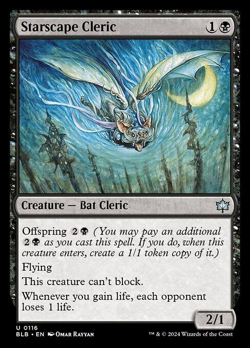[Foil] BLB 116 Starscape Cleric U