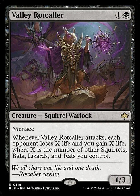 [Foil] BLB 119 Valley Rotcaller R