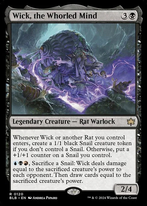 BLB 120 Wick, the Whorled Mind R