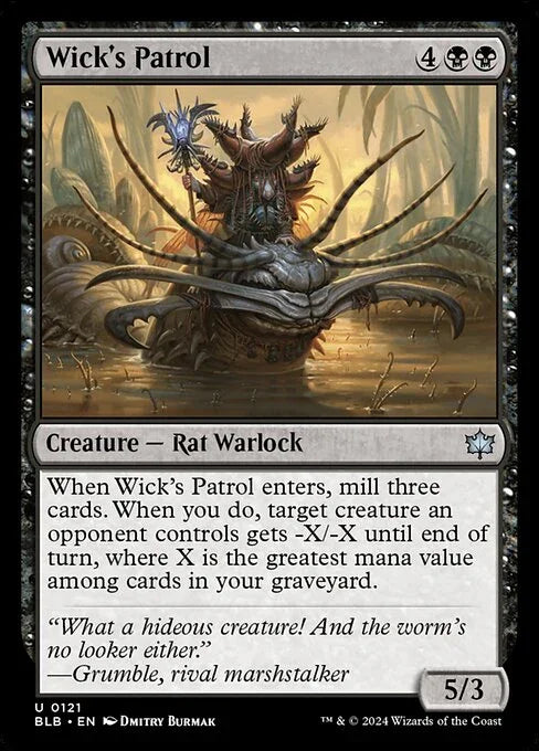 [Foil] BLB 121 Wick's Patrol U