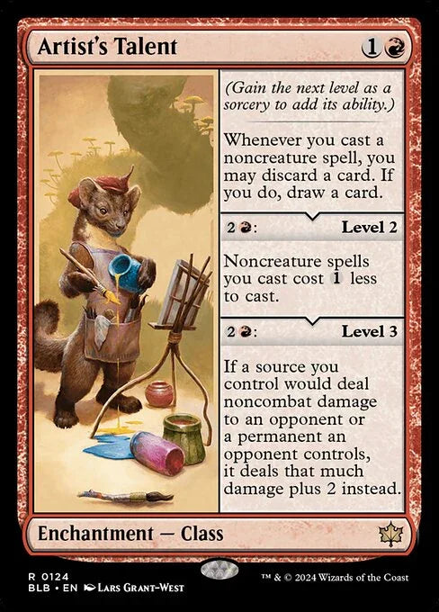 [Foil] BLB 124 Artist's Talent R