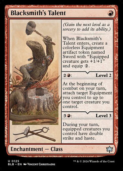 [Foil] BLB 125 Blacksmith's Talent U