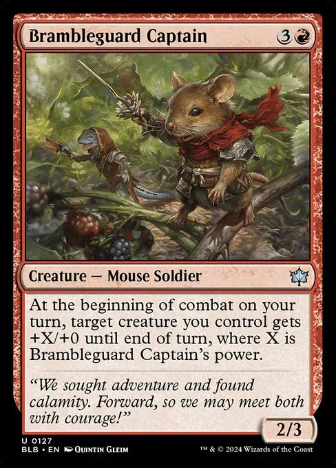 [Foil] BLB 127 Brambleguard Captain U