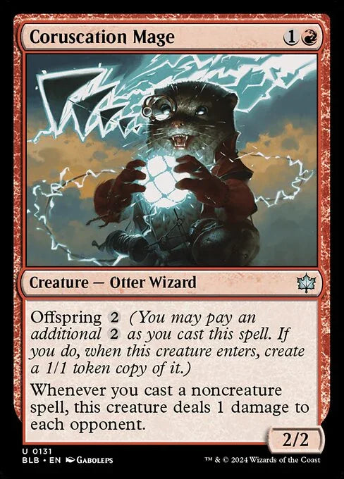 [Foil] BLB 131 Coruscation Mage U