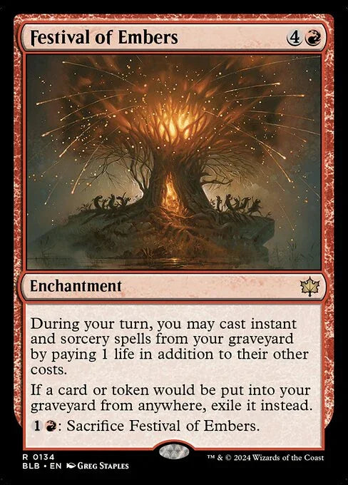 [Foil] BLB 134 Festival of Embers R