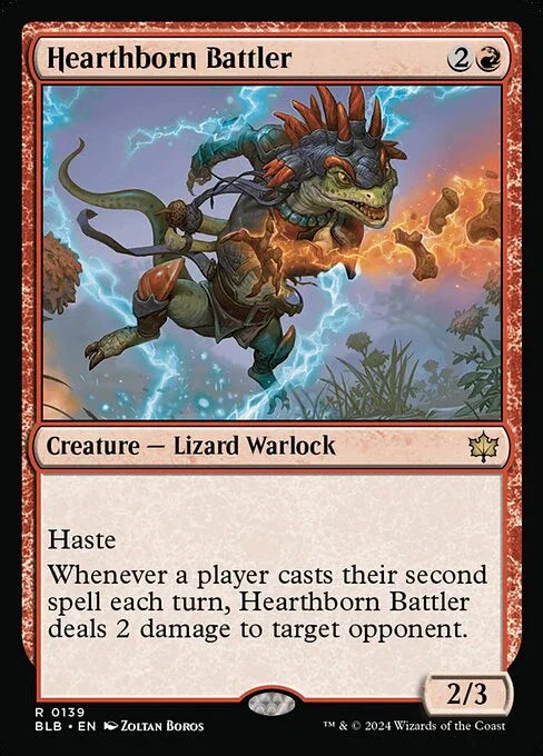 [Foil] BLB 139 Hearthborn Battler R