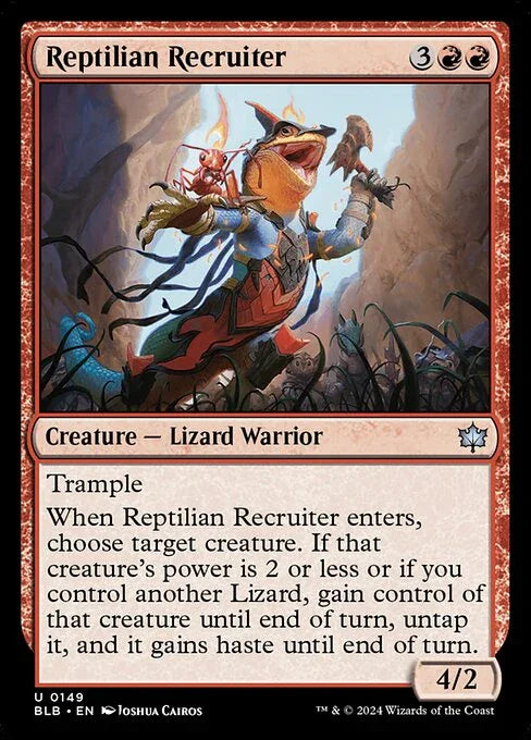 [Foil] BLB 149 Reptilian Recruiter U