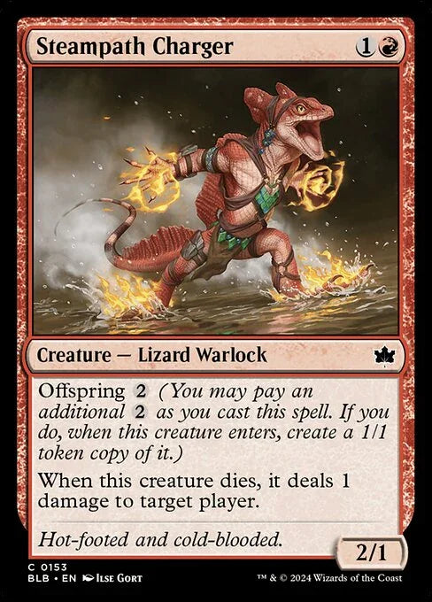 [Foil] BLB 153 Steampath Charger C