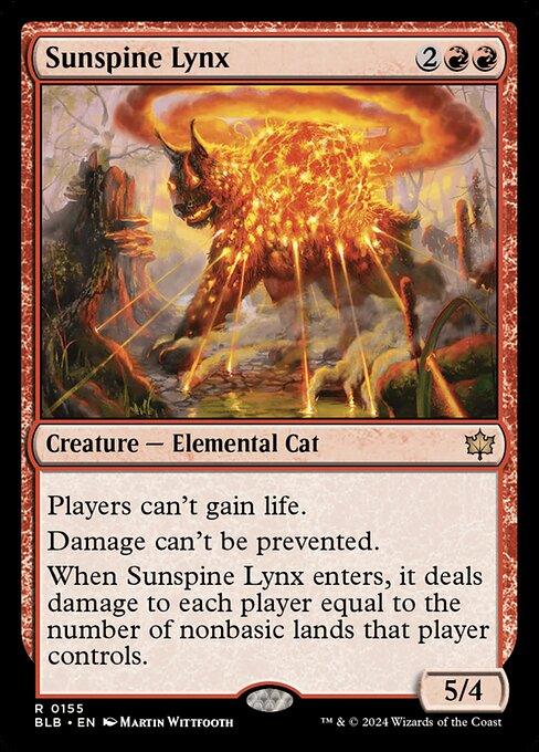[Foil] BLB 155 Sunspine Lynx R