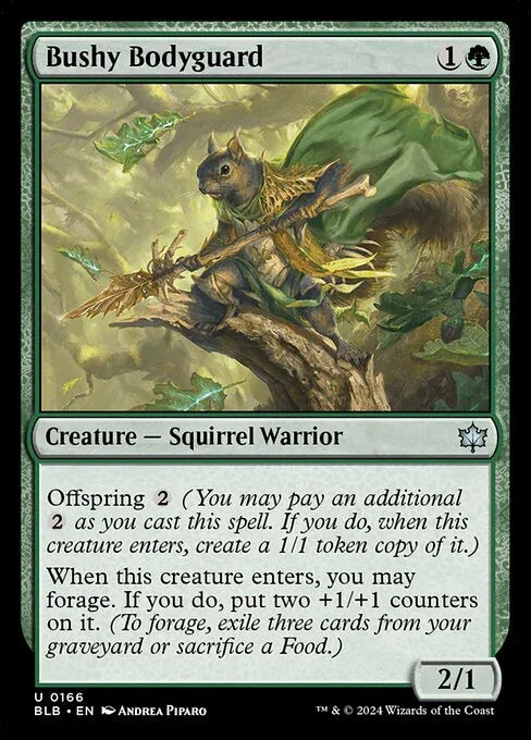 [Foil] BLB 166 Bushy Bodyguard U